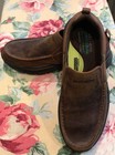 SKECHERS SEVENO Men’s Relaxed Fit Shoes Brown Leather Slip On 66146 NEW Size 9 — photo 2
