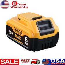 20V 20 Volt Max 6.0Ah XR Lithium Ion Battery For DCB206-2 DCB205-2 DCB201