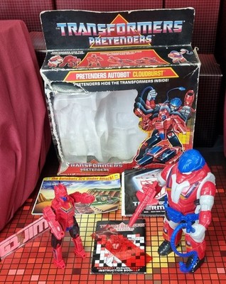 Vintage Hasbro Transformers G1 Autobot Pretender Cloudburst komplett in Box