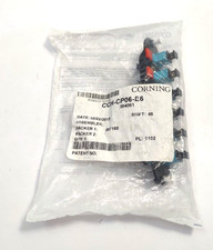 Corning CCH-CP06-E6 Closet Connector Housing Panel SC Simplex 6-Fiber OM3/OM4 50