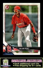 2018 Bowman Prospects #BP138 Delvin Perez St. Louis Cardinals