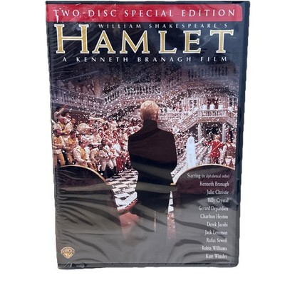 Hamlet (1996, DVD 2-Disc Set) Kenneth Branagh Kate Winslet NEW SEALED: Region 1