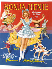 Paper Doll Book UNUSED 2008 Sonja Henie Ice Skate Show