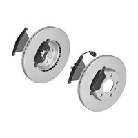f.becker Bremsscheiben Ø308MM + BremsbelÄGe Vorne FÜR VW Transporter T5