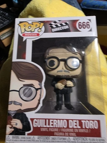 Guillermo Del Toro #666 ~ Funko Pop Movies Directors . Open Box.