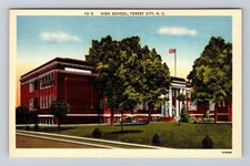 Forest City NC-North Carolina, Scenic View Public High School, Vintage Postcard