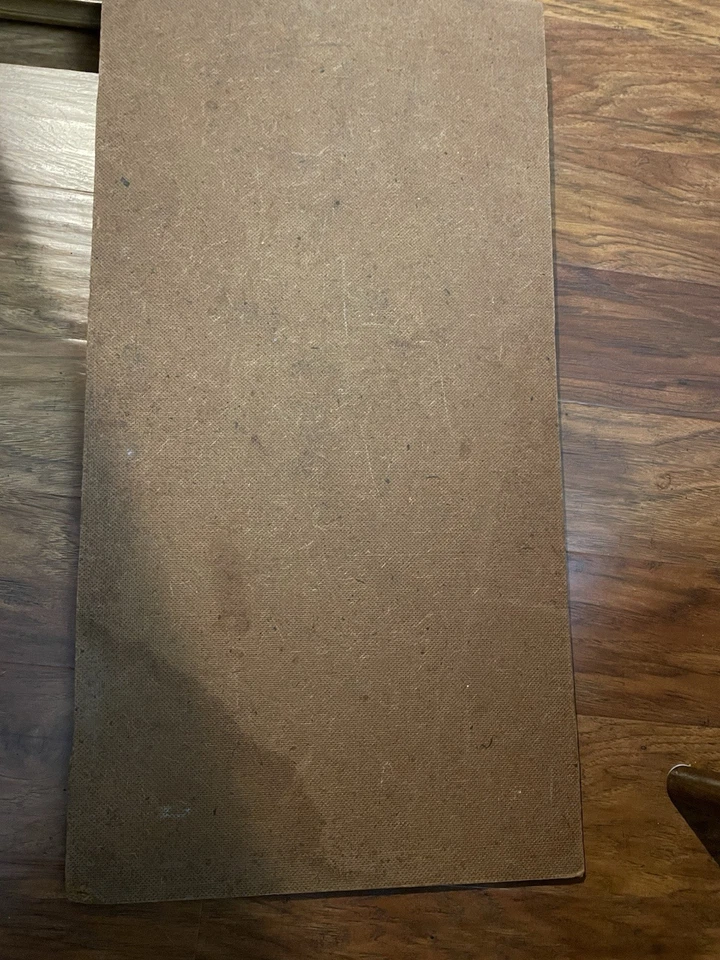 mid century painting on board Black Hair Lady, Signed - Image 3 of 4