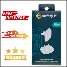 Safety 1st Electrical Outlet Baby Proof Covers, Secure,Fit,36 count (1 pack)-USA