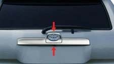 fit:2003-2009 Toyota 4Runner Trunk Rear Door Trim Sticker Flat Cover Tailgate