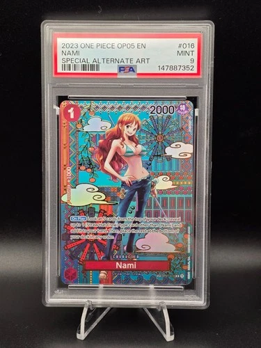 Nami (SP) OP01-016 Awakening of the New Era OP05 Foil PSA 9