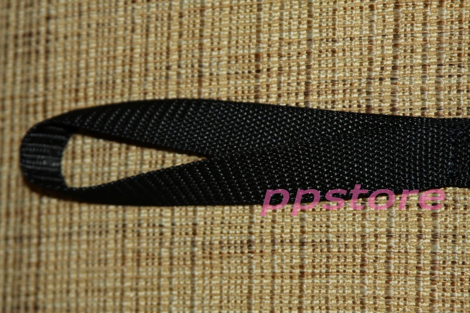 DIEZ (10x) Correas Premium SUAVES 1"x18" Motocicleta Atar Harley Bicicleta NEGRAS BS10B Foto 2 de 3