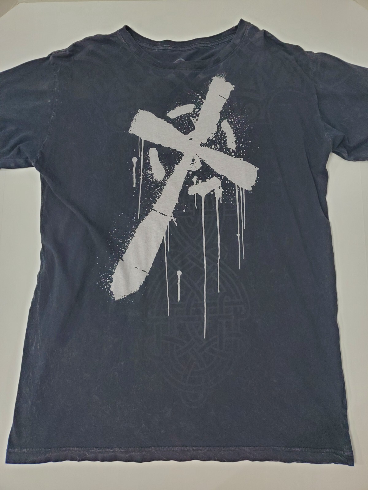 Sheamus Top Rope Shirt L EUC Authentic WWE Men's Premiere Large Tee BO Black image 9