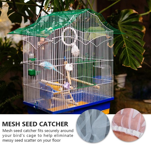 Bird Cage Cages Cover Pet Removable Protector Skirt Birdcage for Messy Birds - Picture 12 of 12
