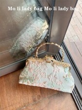 LuxuryEmbroidery Floral Handbag Women Evening Bag Wedding Party Clutch Purse