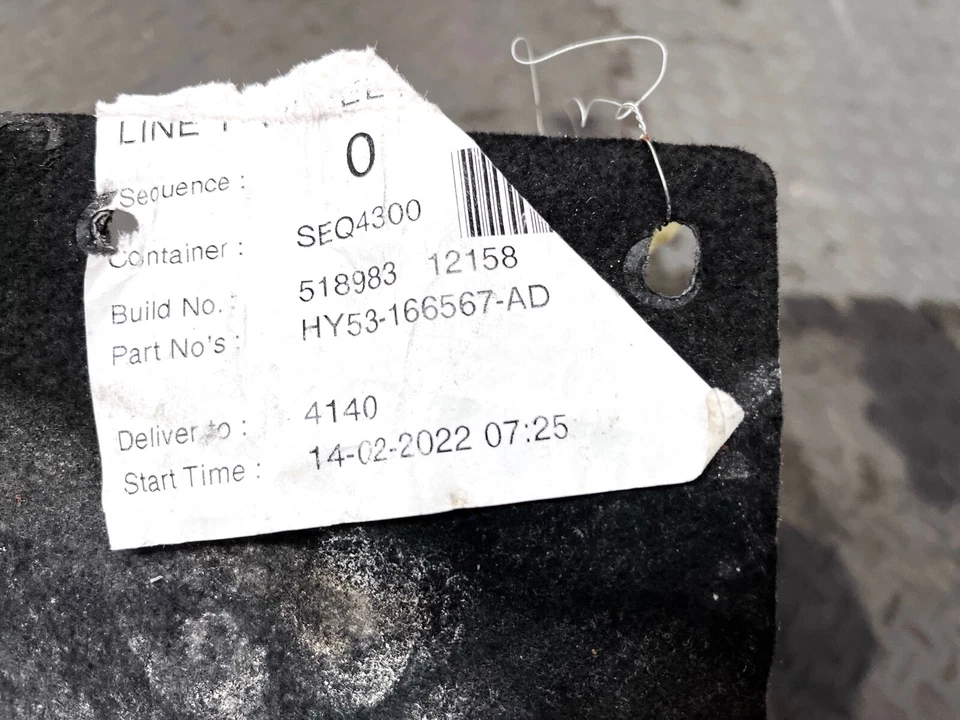 17-23 ASTON MARTIN DB11 CUBIERTA REVESTIMIENTO ARCO RUEDA LADO CONDUCTOR DELANTERO IZQUIERDO OEM Foto 3 de 3