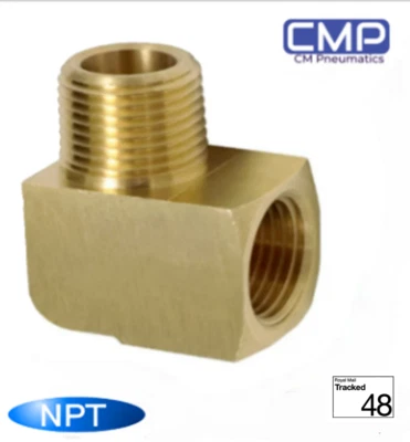 COYOTE MOON Male Female 90 Degree Oil Pressure Gauge Sensor Sender Adaptor 1/8 NPT UK