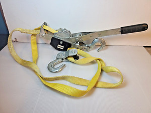 2 Ton Consumer Web Hoist Puller Winch Ratchet TT2-4W 2000 lbs lift/4000 lbs pull