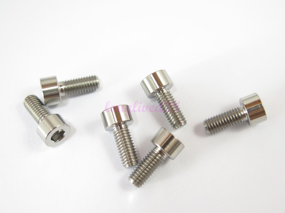 M5 x 12mm Titanium Ti Bolt Socket Allen Head DIN912 Cap Screw GR5 - 2/6