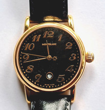 Montblanc Uhr Meisterstück 7005, Goldfarben,...