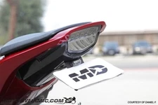 Fender Eliminator Kit w/ LED License Plate Light Fits 2008-2011 Honda CBR 1000RR