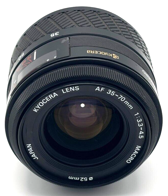 その他 KYOCER LENS AF 35-70mm 1:3.3-4.5 MACRO Near Mint KYOCERA LENS AF 35-70mm 1:3.3-4.5 MACRO Φ52mm from