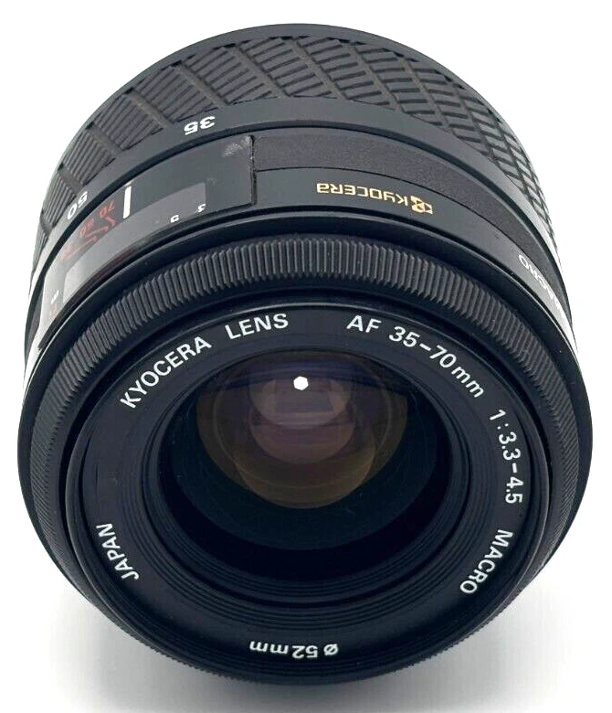 Near Mint KYOCERA LENS AF 35-70mm 1:3.3-4.5 MACRO Φ52mm from JAPAN - Image 4 of 4