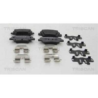 Triscan BremsbeläGe Hinten FüR Hyundai I30 Coupe KIA Cee'd Sportswagon Rio III