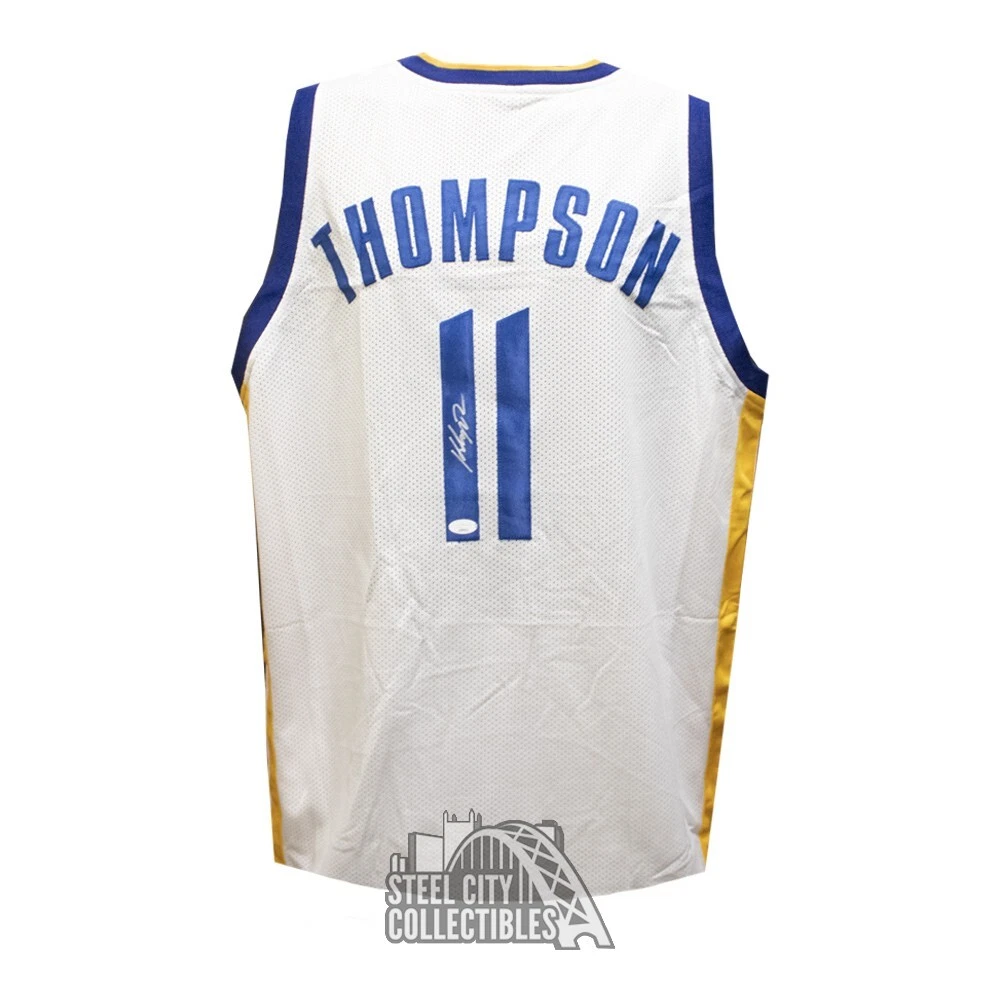 Klay Thompson Golden State Warriors Signed Autographed Custom Jersey –