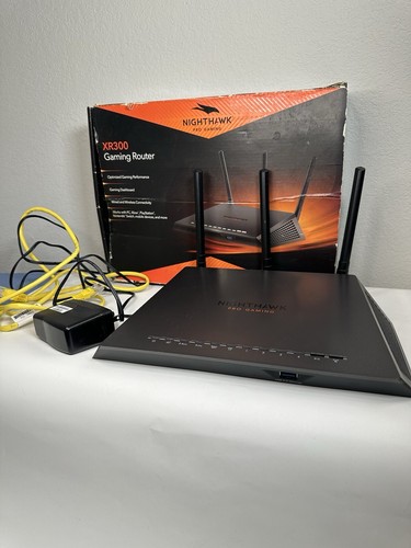 NETGEAR Nighthawk Pro Gaming Router XR300 - 2.4 - 5 GHz - USB 3.0 W/ Power Cord - Picture 6 of 14