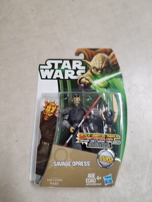 Savage Opress CW02 2013 STAR WARS The Clone Wars YODA Green Card NEW