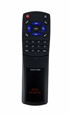 Redi Remote 1514830 For Epson MovieMate Replacement Remote Control Tested Black
