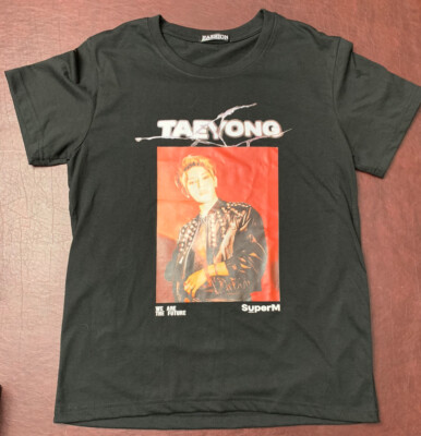 SuperM Taeyong K-pop We Are The Future Graphic Tee Unisex Black M ?  Read