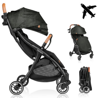 LIONELO Julie One Buggy Kinderwagen bis 22 kg TROPICAL GREEN
