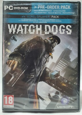 Watch Dogs x 2 Singleplayer Rewards Bonus Pack type 2 PC New Factory Sealed