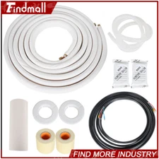 Findmall 1/4" - 3/8" Dia. Install Kit 25 Feet For Mini Split Heat Pump Systems