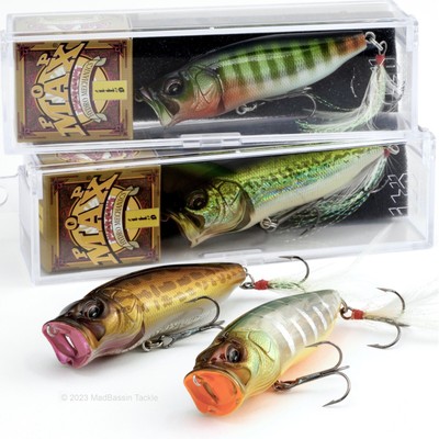 Megabass PopMax (Coffin Box) Topwater Popper (Limited Colors)