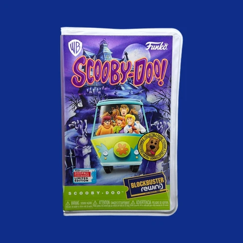 New Funko Blockbuster Rewind Scooby Doo SDCC 2023 Limited Edition Chase Figure