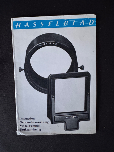 #A1212-Hasselblad Repro adapter instructions Gebrauchsanleitung