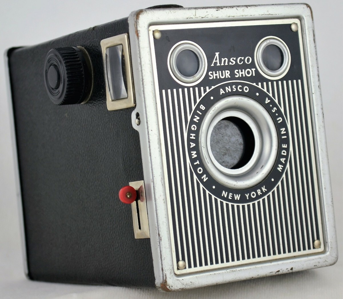 試写済：アンティークBoxカメラ Ansco shur shot ANTIQUE Box Camera ANSCO SHUR SHOT - Clean Clear Glass | eBay
