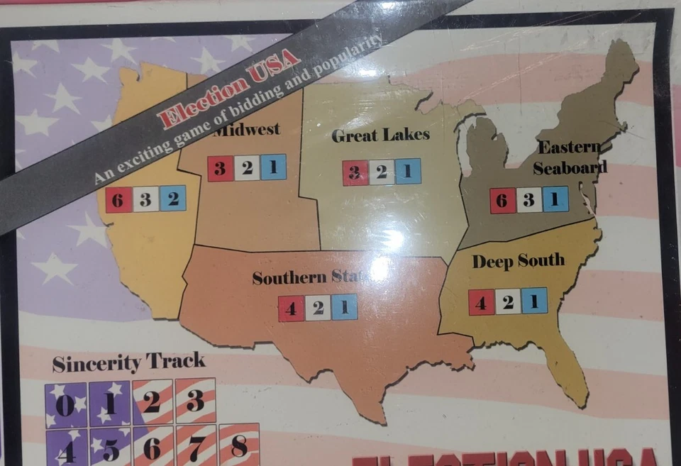 Vtg 2004 * Election USA * Board Game Republican Strategy Economy Diplomacy NEW - Image 3 of 4