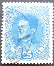 Austria 1917 Mi 223, poczta K & K, stemplowane