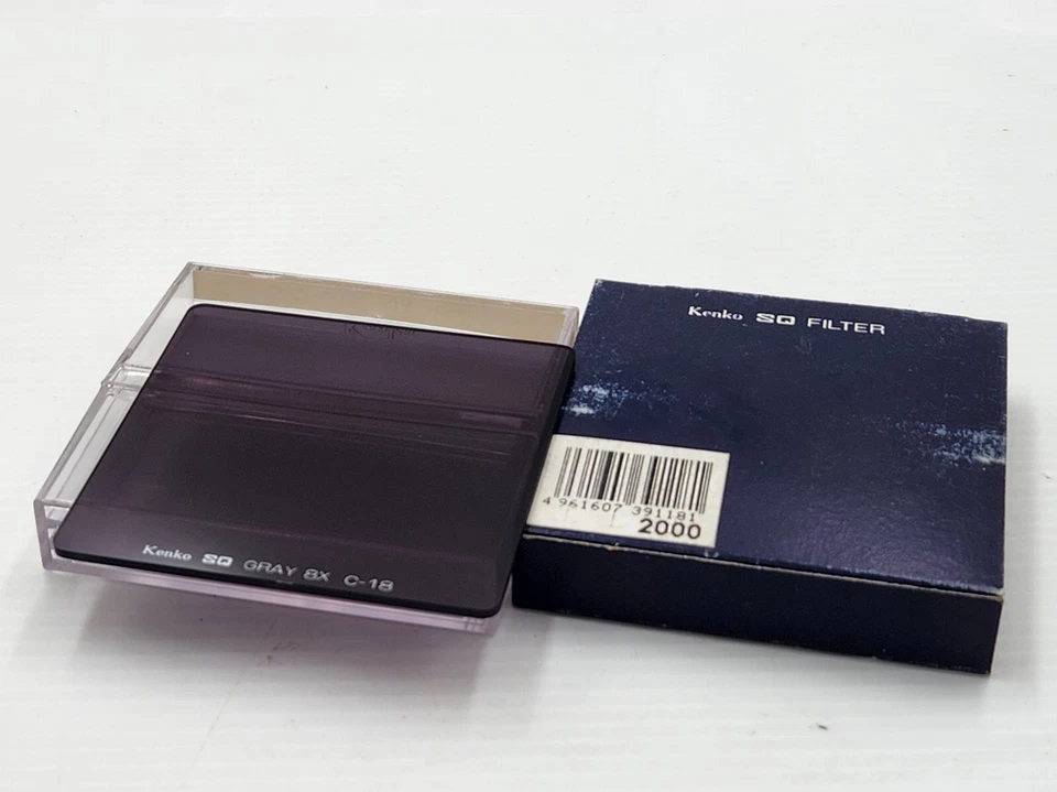 *Excelente* Filtro Kenko SQ Cuadrado GRIS 8x C-18 76x76mm 29966 Foto 2 de 4