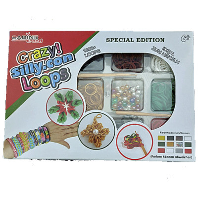 Crazy Silly.con Loops Weihnachtsedition - Loopsbänder ideal zum Häkeln