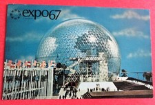 United States Pavilion Skybreak Bubble Expo 67 Montreal Canada Unused Postcard