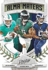 2024 Panini Prestige #17 C Ridley / D Smith / J Waddle Alma Maters