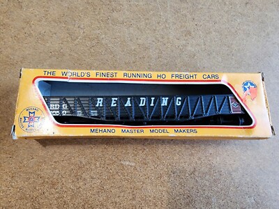 Mehano HO Reading 50' Gondola #4050 (missing 1 coupler)