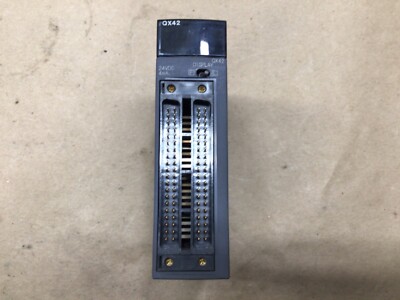 Mitsubishi QX42 Input Unit Module 24VDC Melsec-Q #4012A44AD | eBay