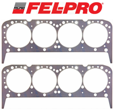 FEL PRO Performance 1004 Head Gaskets/2 for Chevy SB 400 377 434 w/o steam holes