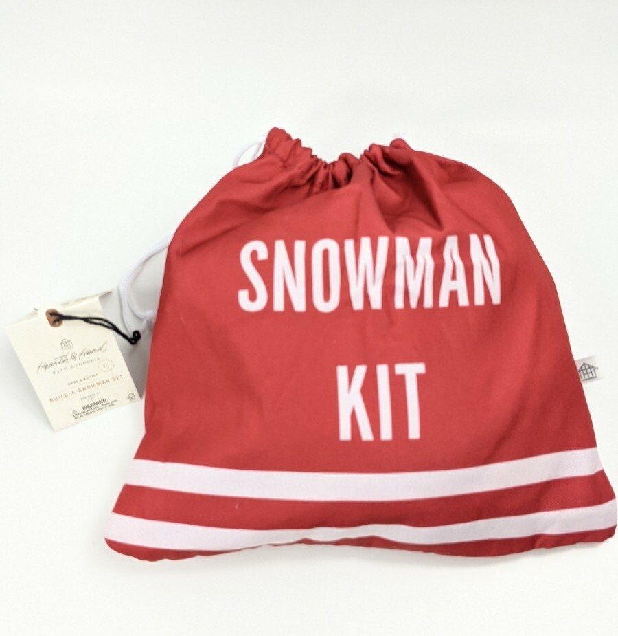 Hearth and Hand with Magnolia BuildASnowman Kit New eBay
