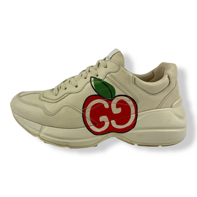 Gucci Rhyton Beige Women’s Trainers UK 6.5 EU 39.5